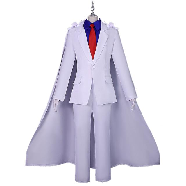 名探偵コナン　なりきり衣装　怪盗キッド　Mサイズ 名探偵コナン 怪盗キッド コスプレ衣装 子供用 キッズサイズ 男の子
